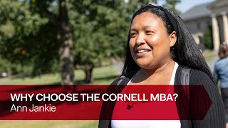 Why choose the Cornell MBA? feat. Ann Jankie