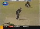 Shabbir Ahmed vs Stephen Fleming unplayable delivery