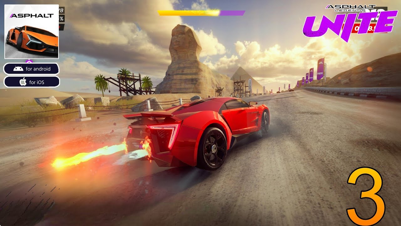 Asphalt Legends Unite Mobile Gameplay Walkthrough Part 3 (ios, Android)