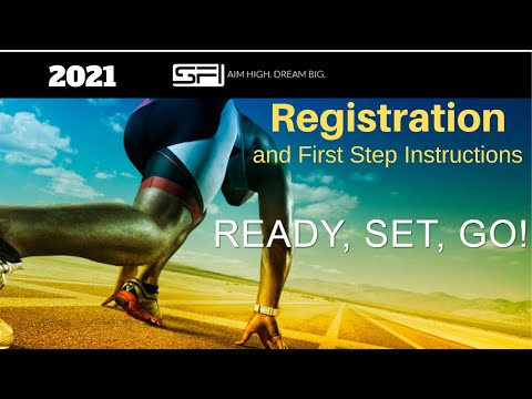 SFI Registration and First Step Instructions