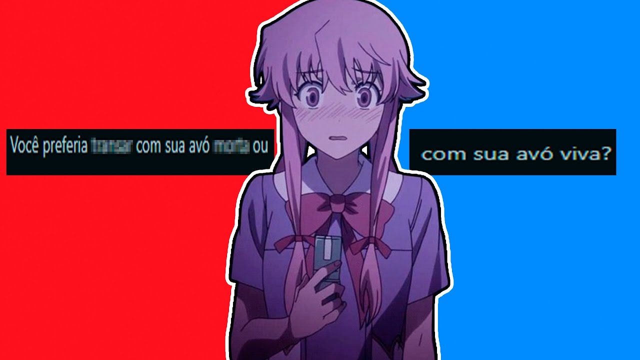 lendo as perguntas de vc prefere mais absurdas