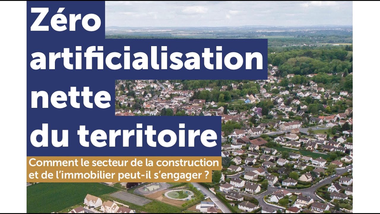 Webinaire ZAN : comment le secteur de la construction et de l’immobilier peut-il s’engager ?