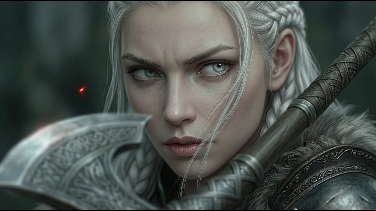 Frostborn Valkyrie | Epic Fantasy Ambient Music with Cinematic Warrior Visuals