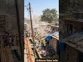 Bulldozer vs Jhuggi 😳 Complete Demolition Timelapse! #shorts #ytshorts #viral