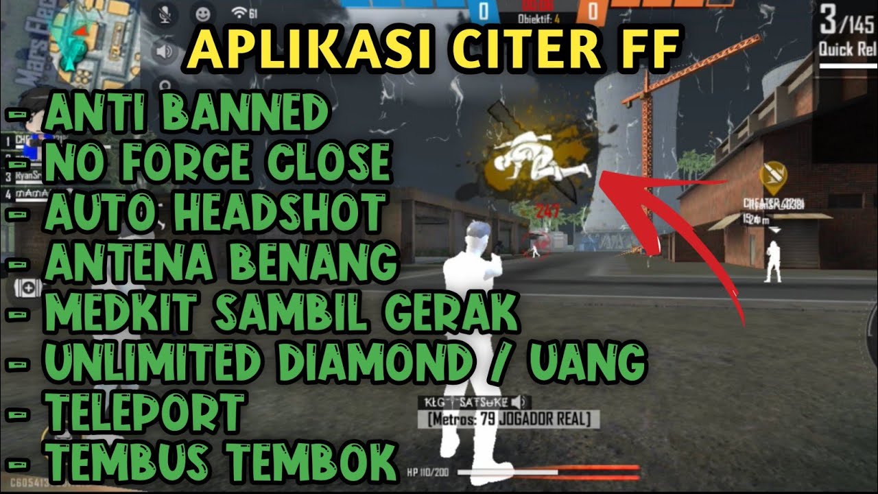 Apa Nama Aplikasi Citer Ff : Citer Ff Antena View Apk V7 5 ...