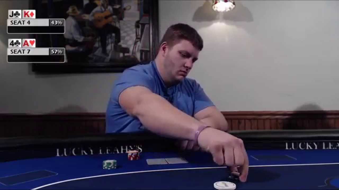 Nick Woolworth vs Leroy Carver Pt 1 of 2 Windy City Poker 2015 Heads Up