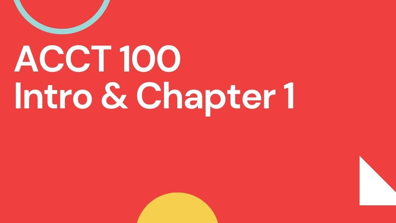 Intro and Chapter 1 File for You Tube - YouTube