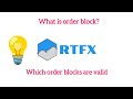 What is order block?! Which order blocks are valid?
