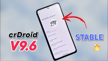 Official CrDroid V9.6 STABLE is here - Android 13 with a lot of Changes?