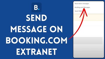 How to Send Message on Booking.com Extranet 2024