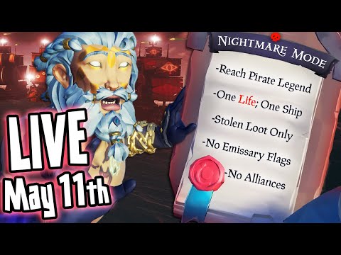 SOLO NIGHTMARE MODE  SoT PVP & Wildgate | (!twitch) (!discord) (!tts) - SOLO NIGHTMARE MODE  SoT PVP & Wildgate | (!twitch) (!discord) (!tts)