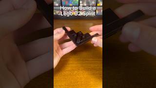 How to Build a Lego B2 Spirit (Stealth Bomber) #lego #legoairplane #legotutorial #legoshorts #legos