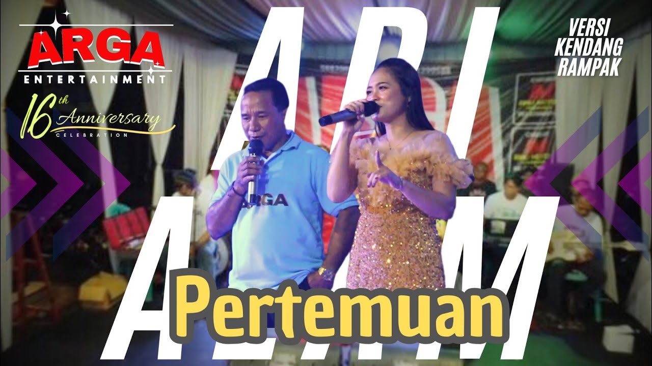 PERTEMUAN - ARI AZAM FT MC RENO || ARGA ENTERTAINMENT || VERSI KENDANG RAMPAK