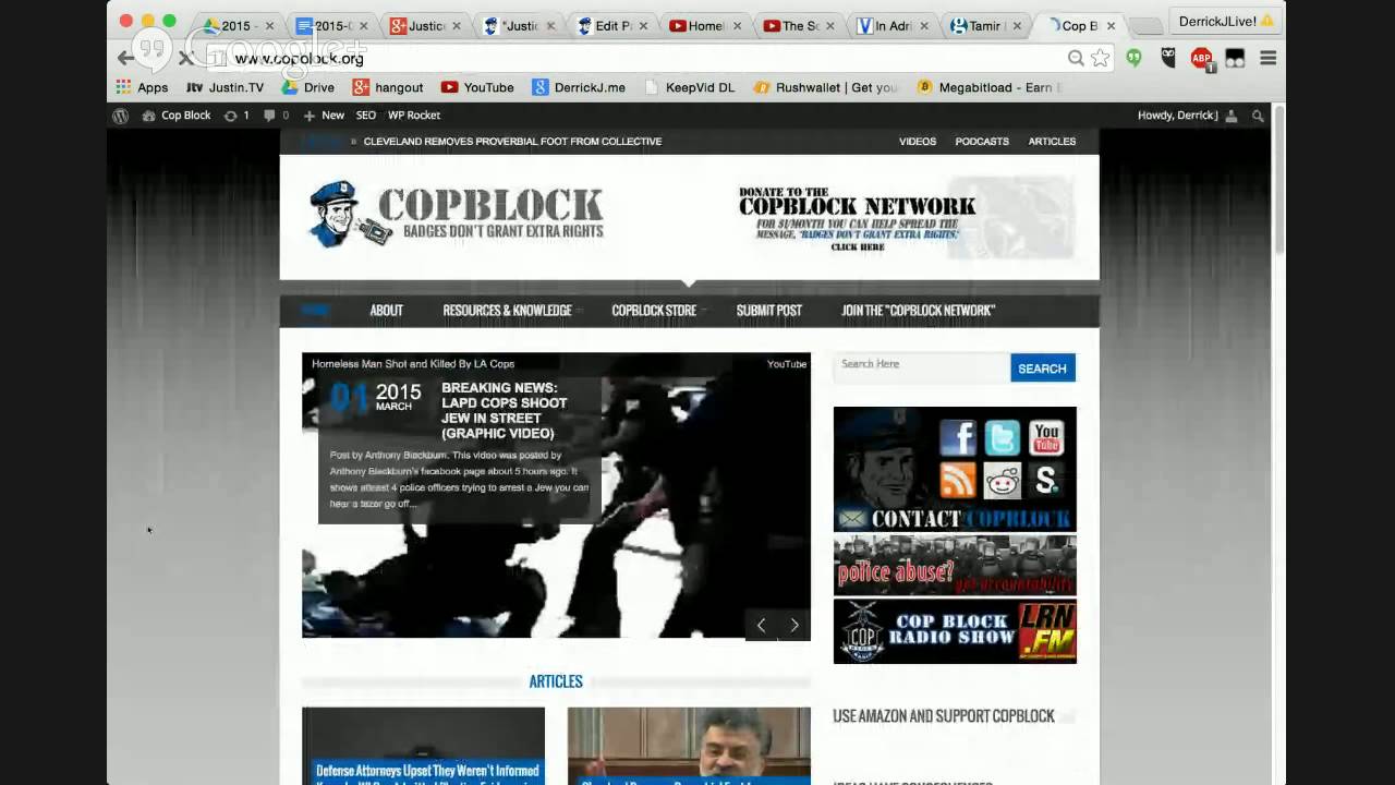 Justice for Africa Protest Against Killer Cops | CopBlock Radio