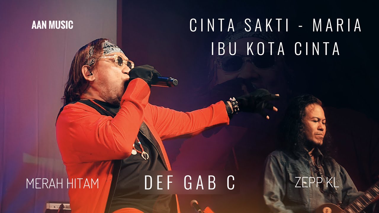 Cinta Sakti - Maria - Ibukota Cinta Def Gab C Merah Hitam Live Zepp KL 2024 (4k)