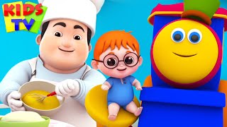 Pat A Cake | Nursery Rhymes & Kids Songs | Bob The Train | Kids Cartoon Videos