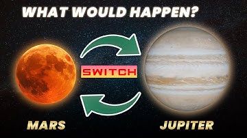Mind-Blowing Space Swap: What If Mars & Jupiter Switched Places?