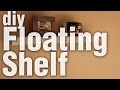 DIY Floating Shelf from Pallet Wood DIY Floating Shelf from Pallet Wood