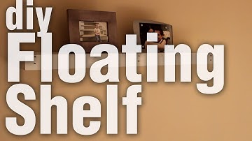 DIY Floating Shelf from Pallet Wood