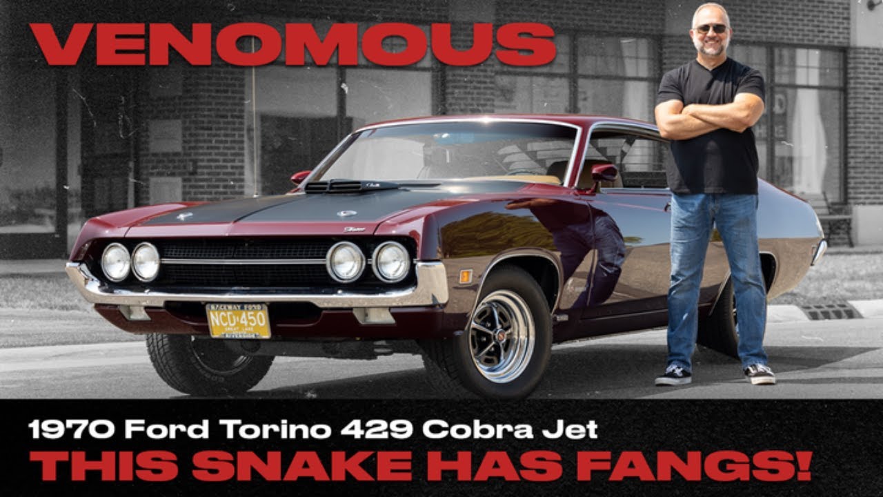 1970 Ford Torino 429 Cobra Jet: This Snake Has Fangs! - YouTube