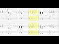 MONGOL800 小さな恋のうた ギター タブ譜 guitar TAB