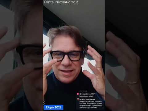Video NICOLA PORRO: GIORGIA MELONI MANDA AL DIAVOLO DONALD TRUMP DOPO LA FRASE INFELICE SULLA NATO?