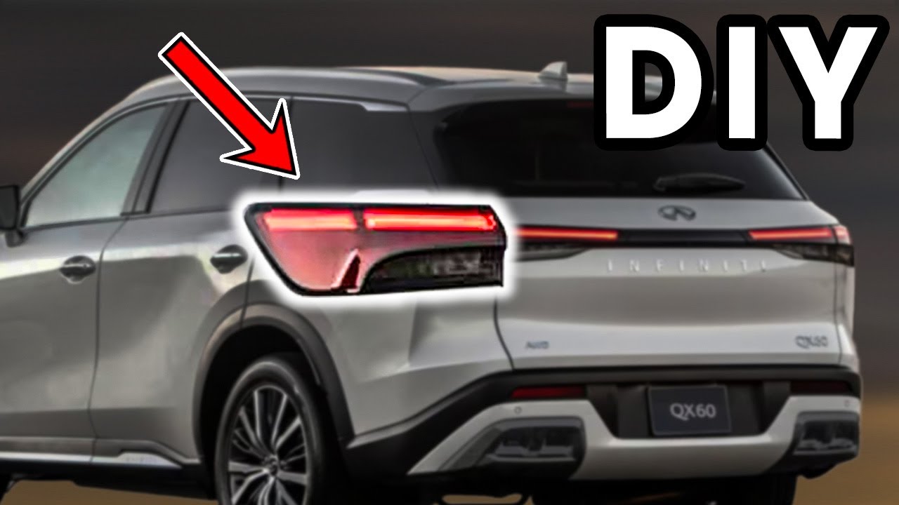 DIY 2022-2025 Infiniti QX60 Tail Light Replacement | How To Replace Infiniti QX60 Tail Lights