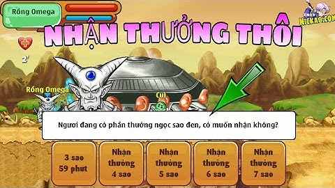 Nh0csc1 || Nhận Thưởng 7 Viên NRSD Được Gì ? | ngọc rồng online