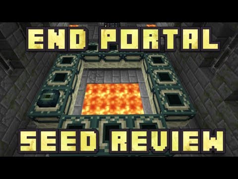 Minecraft PE -  End Portal At Spawn Seed!