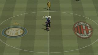 Inter vs A C Milan PES 2014 on PS2 screenshot 4