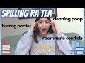 SPILLING THE RESIDENT ASSISTANT (RA) DRAMA AND TEA: duty, busting parties, roommate issues, cleaning