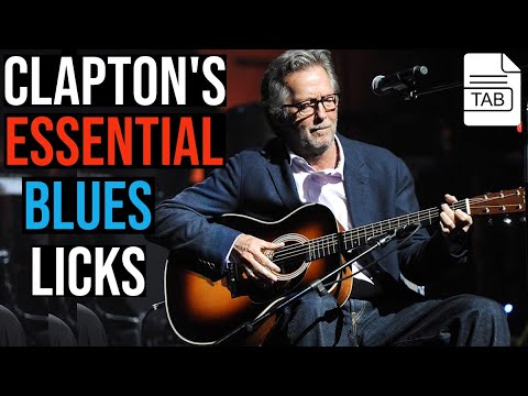 Steal These Legendary Eric Clapton Acoustic Blues Licks! - YouTube