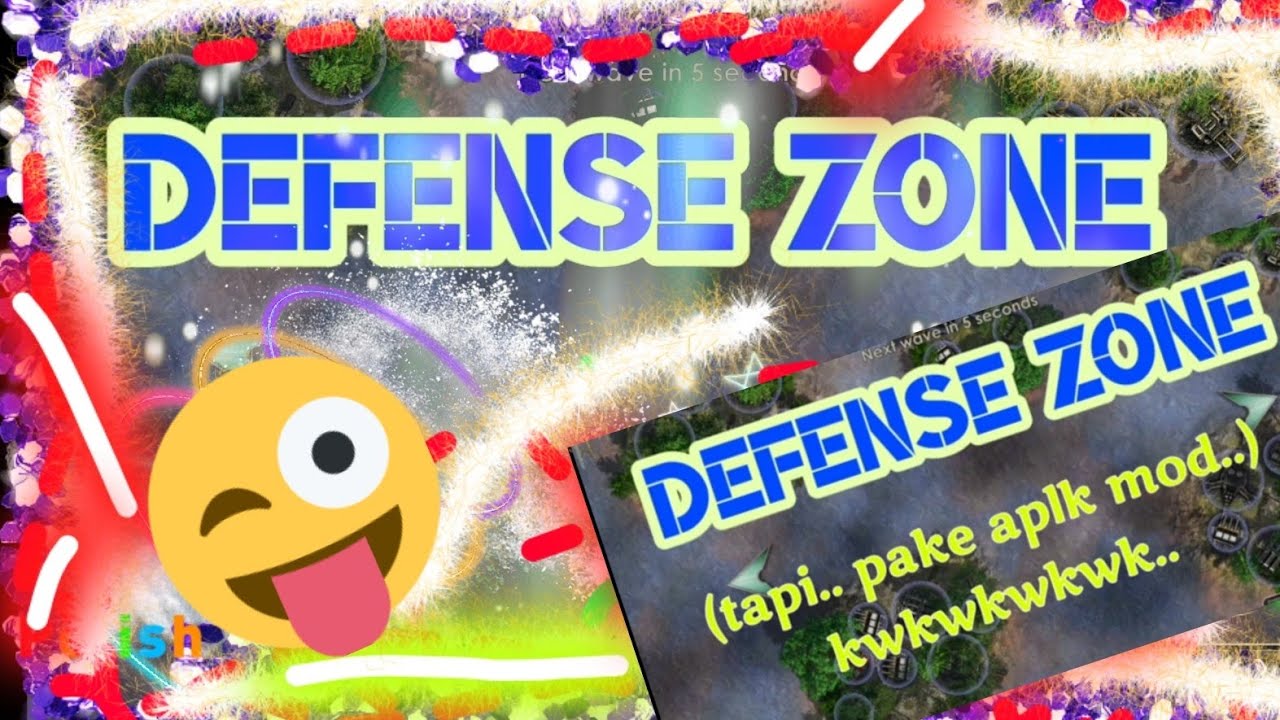Playing DEFENSE ZONE 3 HD (terpaksa gw pake aplk 'mod'