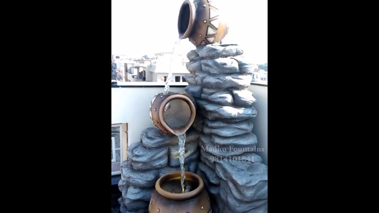 Matka Fountain Traditional Indian Fountain Madhu Fountains YouTube