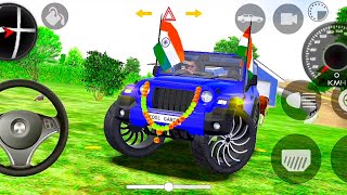 Dollar (Song) Modified Mahindra Thar ||Indian Car Simulator 3D || Android Gameplay #gaming part 324