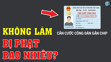 Không Đi Đổi Căn Cước Công Dân Gắn Chip Có Bị Phạt Không?
