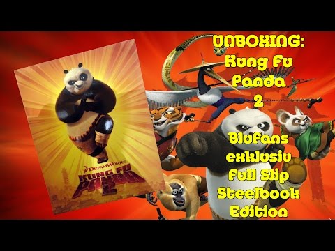Unboxing - Kung Fu Panda 2 - Blufans exklusiv Full Slip Edition