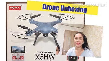 Looks Like Toy!,Syma X5HW Drone Unboxing by Pinay in Sk Lee
