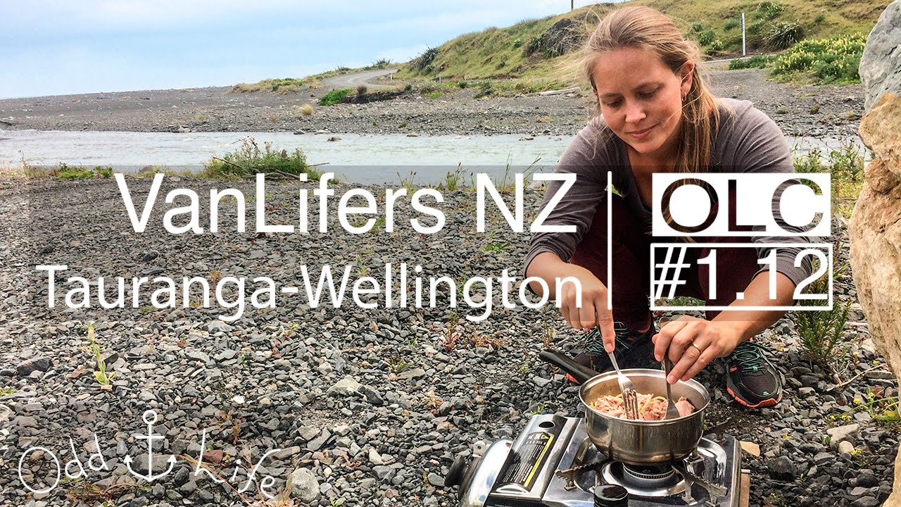 Vanlifers New Zealand - Tauranga to Wellington - Odd Life Crafting - Ep. 1.12 (Vivendo em uma van)