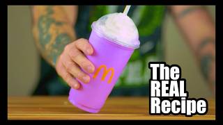 The REAL Grimace Shake Recipe ( From My VIRAL Video )