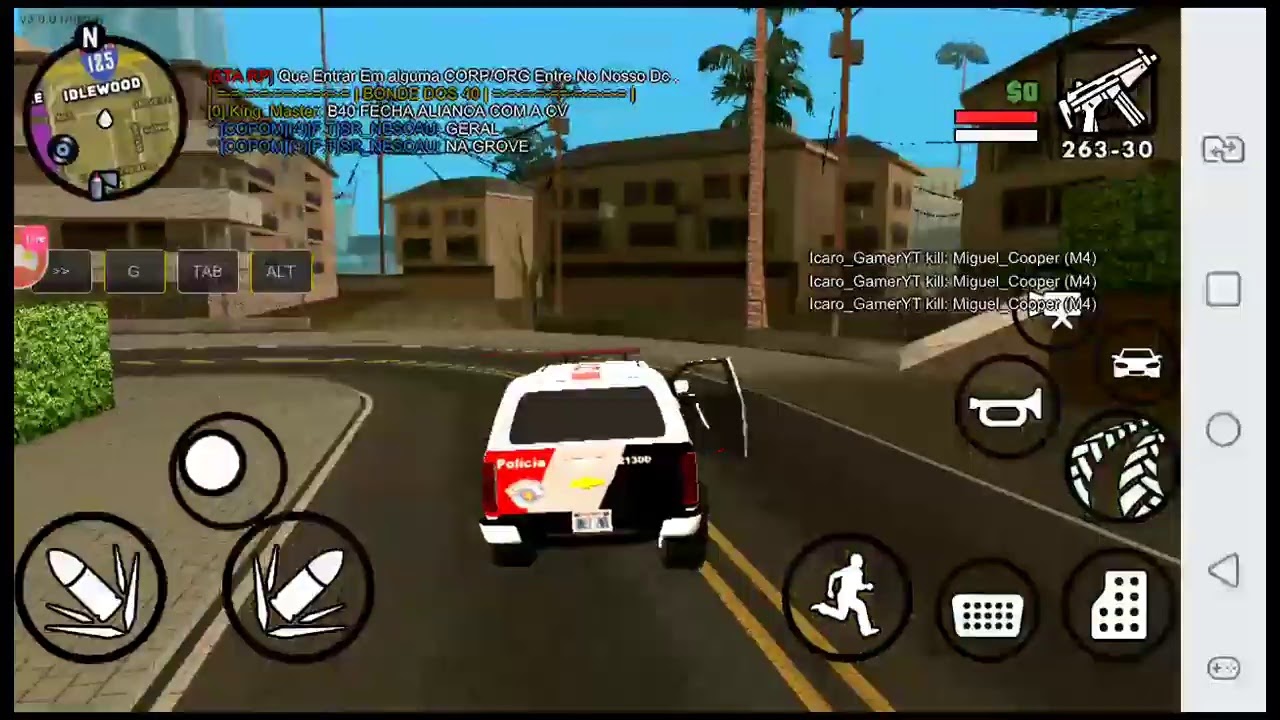 GTA:SAMP FORÇA TÁTICA EM AÇAO🚨💀+ABORDAGEN E SUBINDO FAVELA