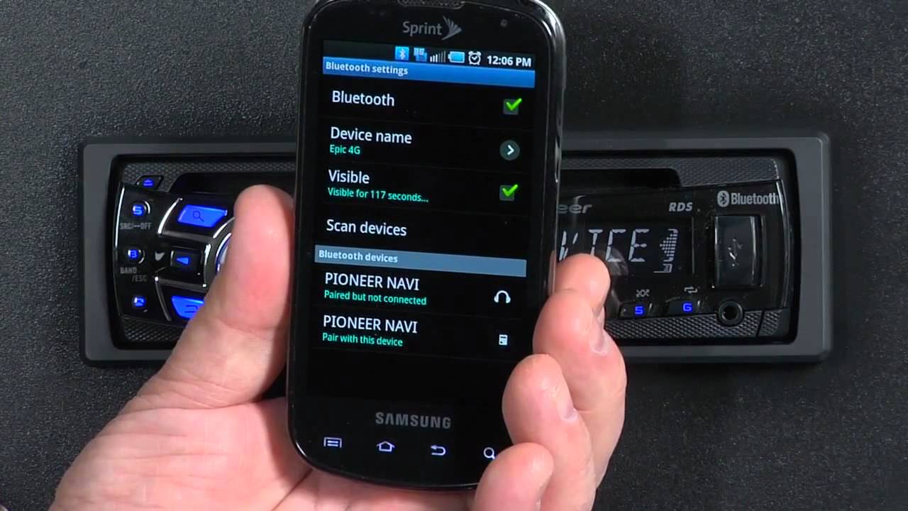 Картинка блютуз в телефоне