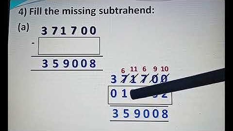 Class 4th,Mathematics,Ch-3(Subtraction),Summary Lecture