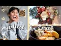 What I Eat in a Day Vlog | vegan &amp; comforting recipes 🍠