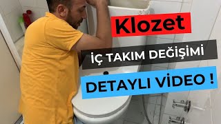 KLOZET İÇ TAKIMI NASIL DEĞİŞTİRİLİR ? REZERVUAR MONTAJI