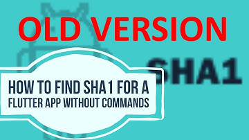 How to Get SHA1 value for Flutter inside Android Studio. For higher quality video, check description