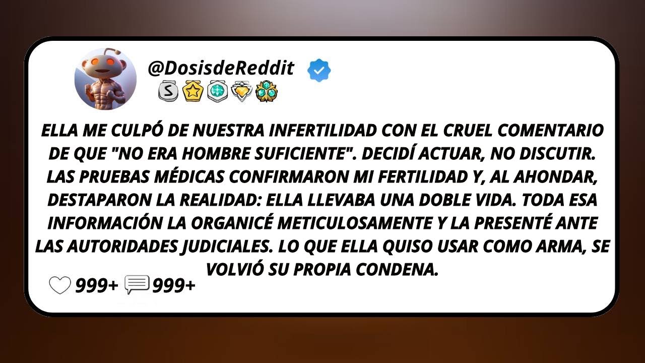 Ella Me Culpó De Nuestra Infertilidad Con El Cruel Comentario De Que “No Era Hombre Suficiente”...