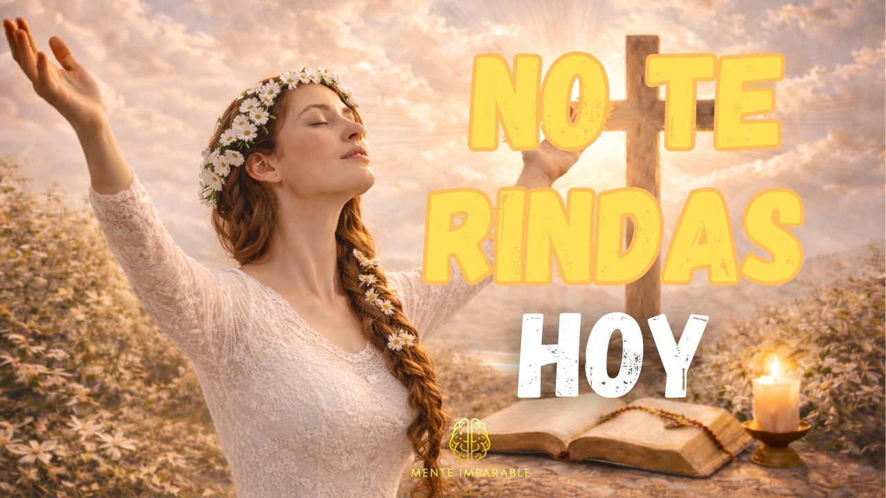 NO TE RINDAS HOY | Dios Te Está Forjando en la Prueba | Oración Poderosa para Perseverar y Vencer.