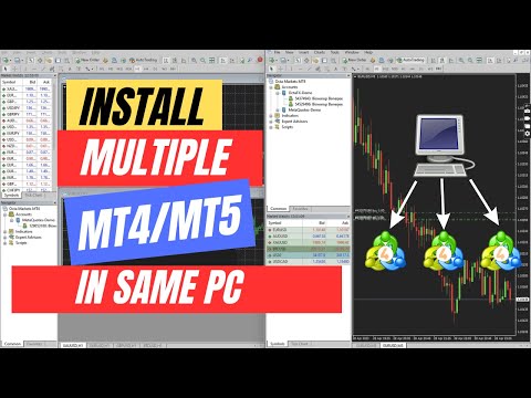 How to Install Multiple MT4/MT5 Terminals on the Same PC [2023 Update] | Very easy to setup