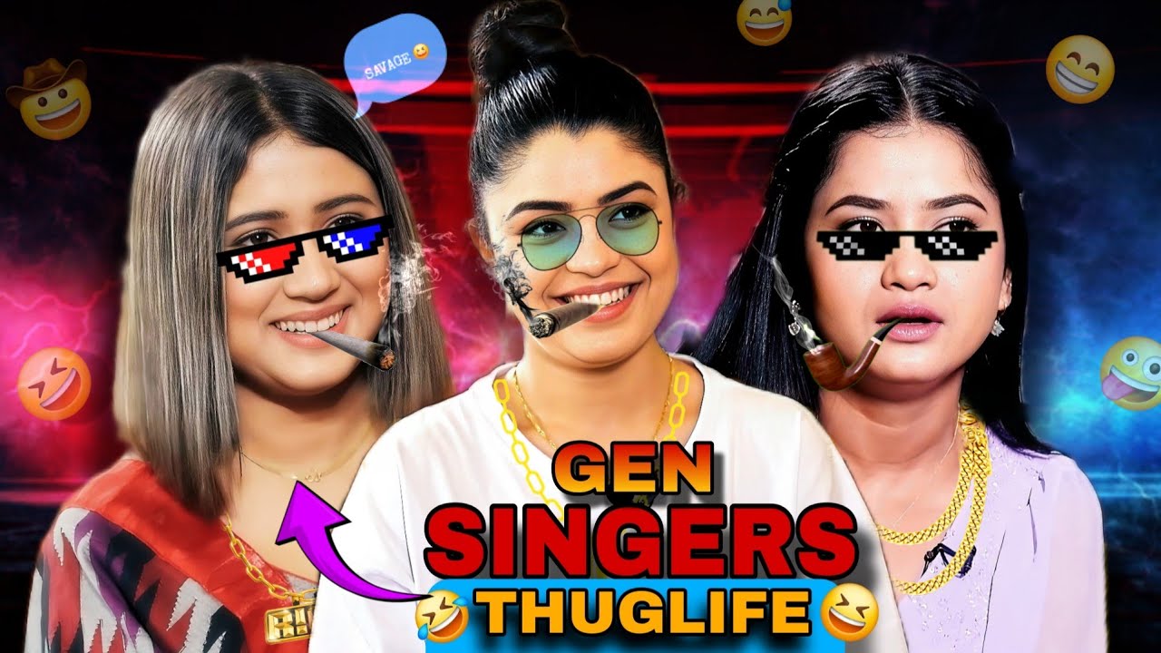 Female Singers with their Own Aura🔥😎|ft-Rachana Rimal, Samikshya and Eleena #nepalithuglife 